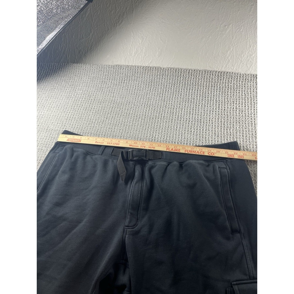 Duluth Trading Co Mens Souped-Up Sweats Storm Cargo Sweatpants Belted 3XL x 28"* - Picture 7 of 12